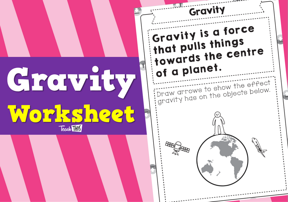 Gravity - Worksheet
