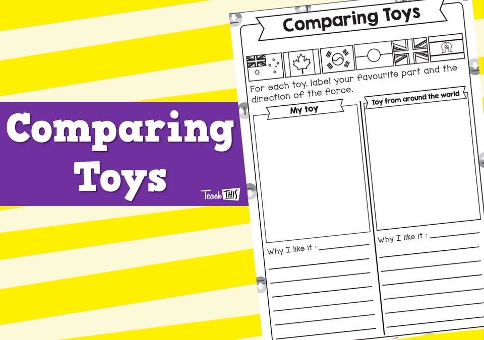 Comparing Toys - Worksheet