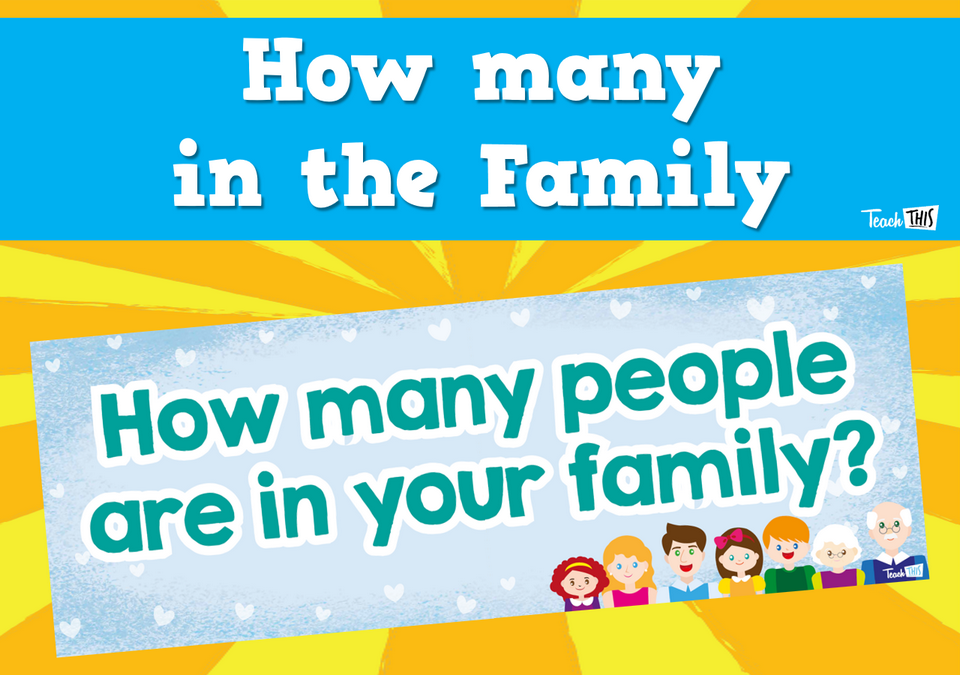 How many people are in your family? - Potato Theme