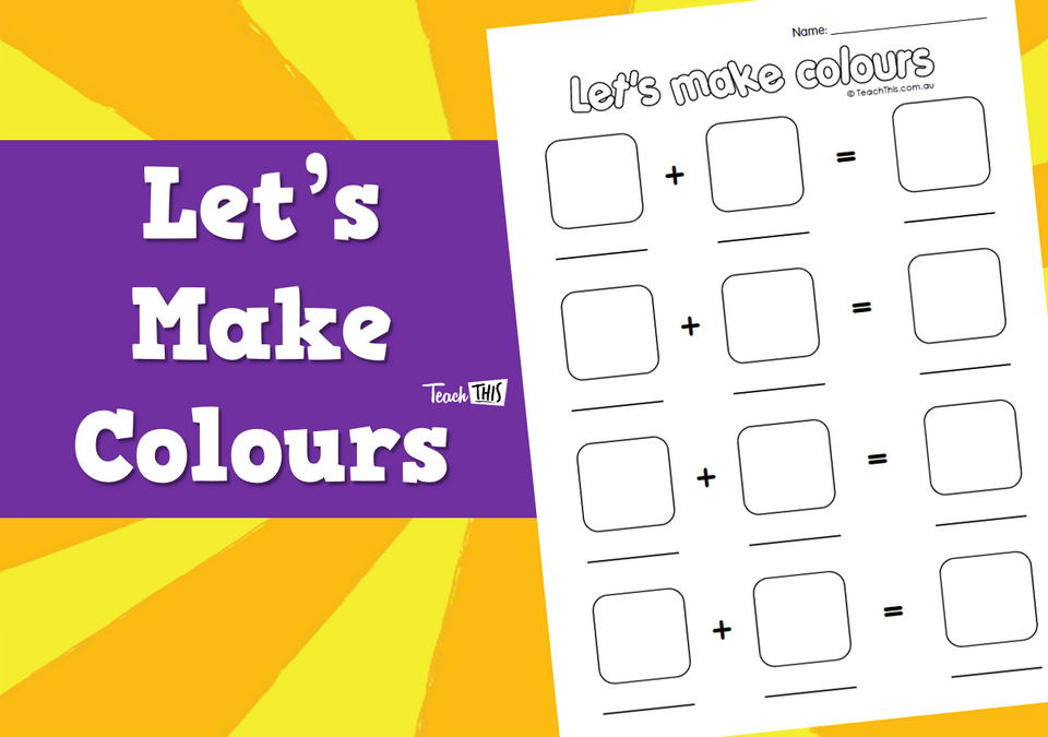Lets Make Colours
