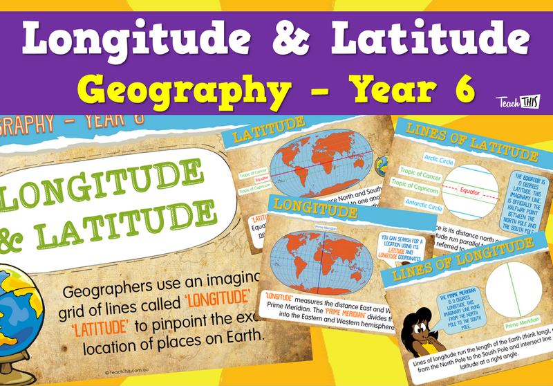 Longitude Latitude Poster