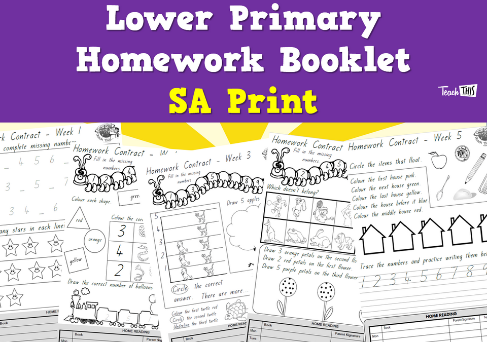 Lower Homework - SA Print