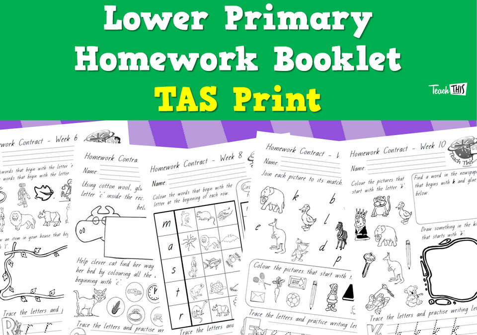 Lower Homework - TAS Print
