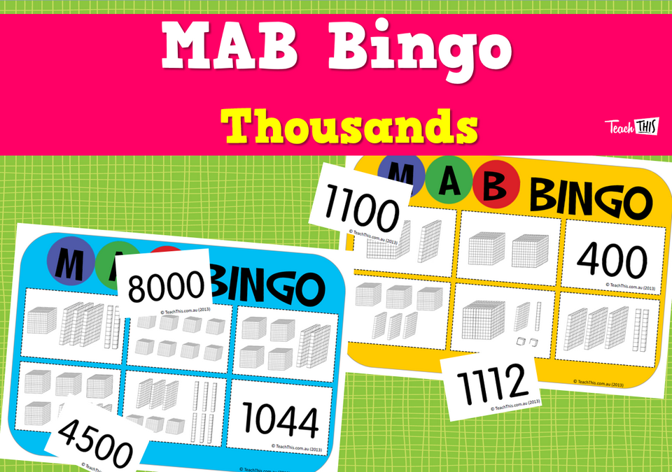 MAB Bingo - Thousands
