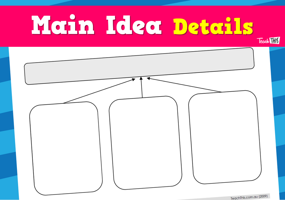Main Idea - Details