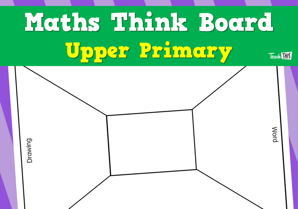 Maths Think Board - Upper Primary