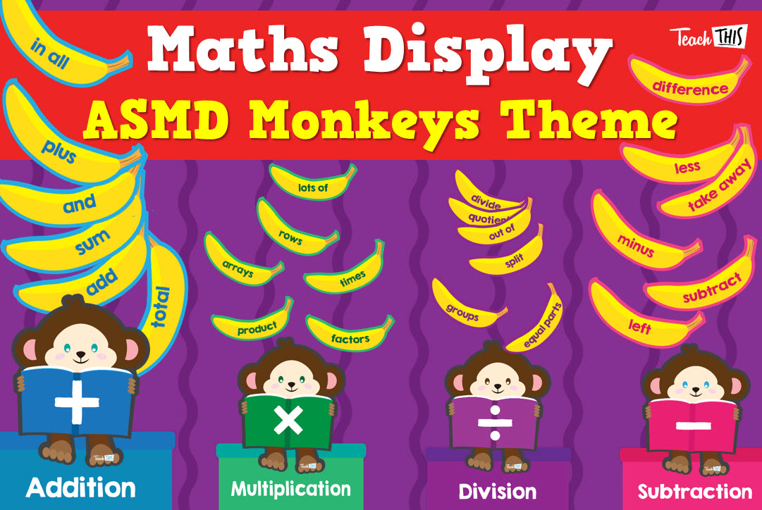 Maths Display - ASMD Monkeys