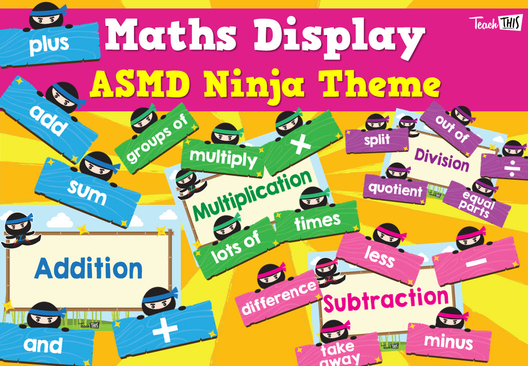 Maths Display - ASMD Ninja