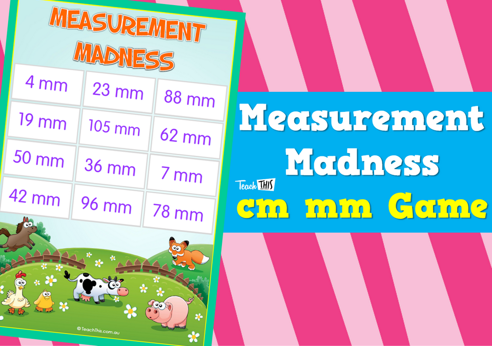 Measurement Madness - cm mm Game