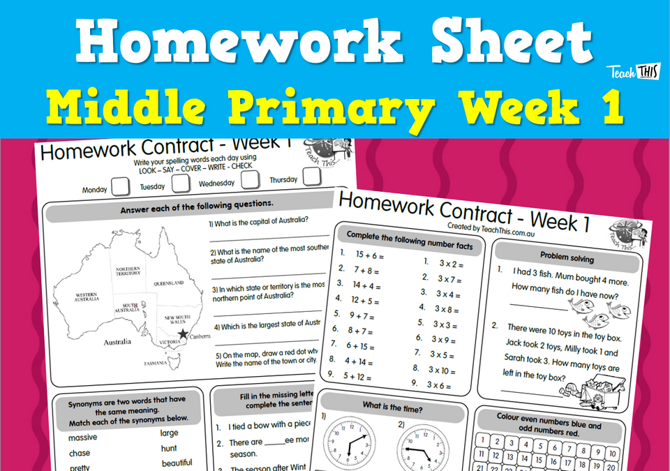Middle Week 1