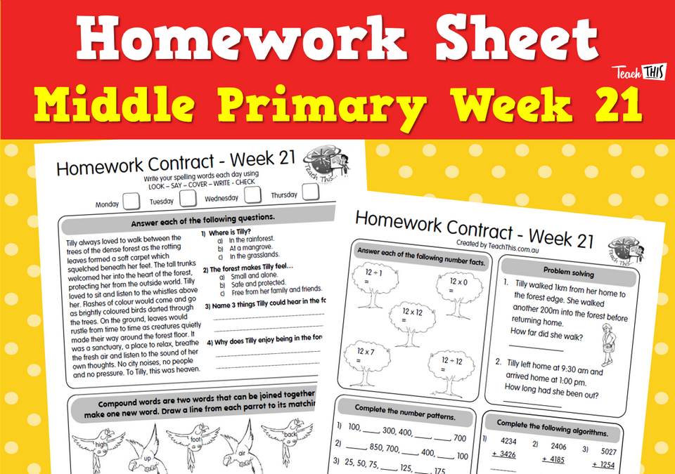 Middle Week 21