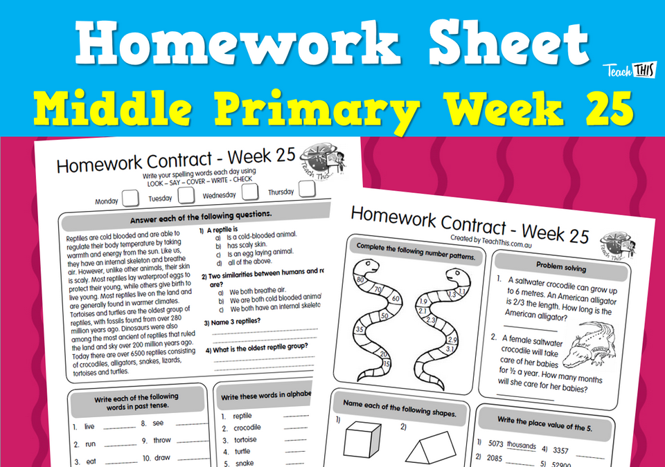 Middle Week 25