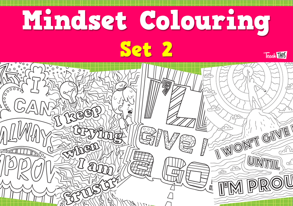 Mindset Colouring - Set 2