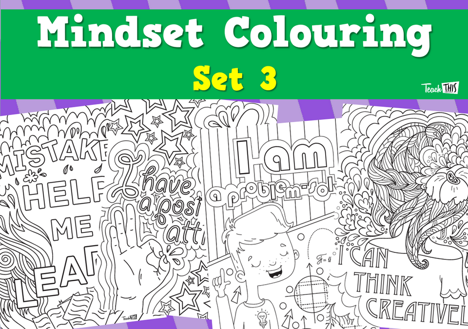 Mindset Colouring - Set 3