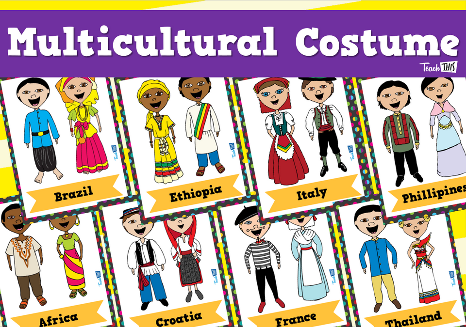Multicultural Costume - Posters