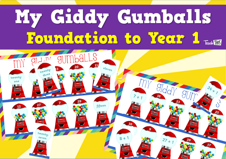 My Giddy Gumballs - Foundation to Year 1