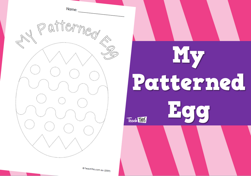 My Patterned Egg