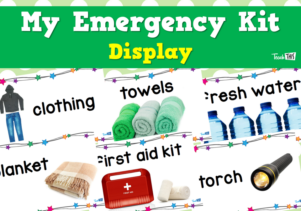My Emergency Kit Display