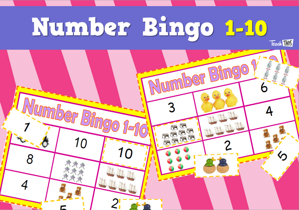 Number Bingo 1-10