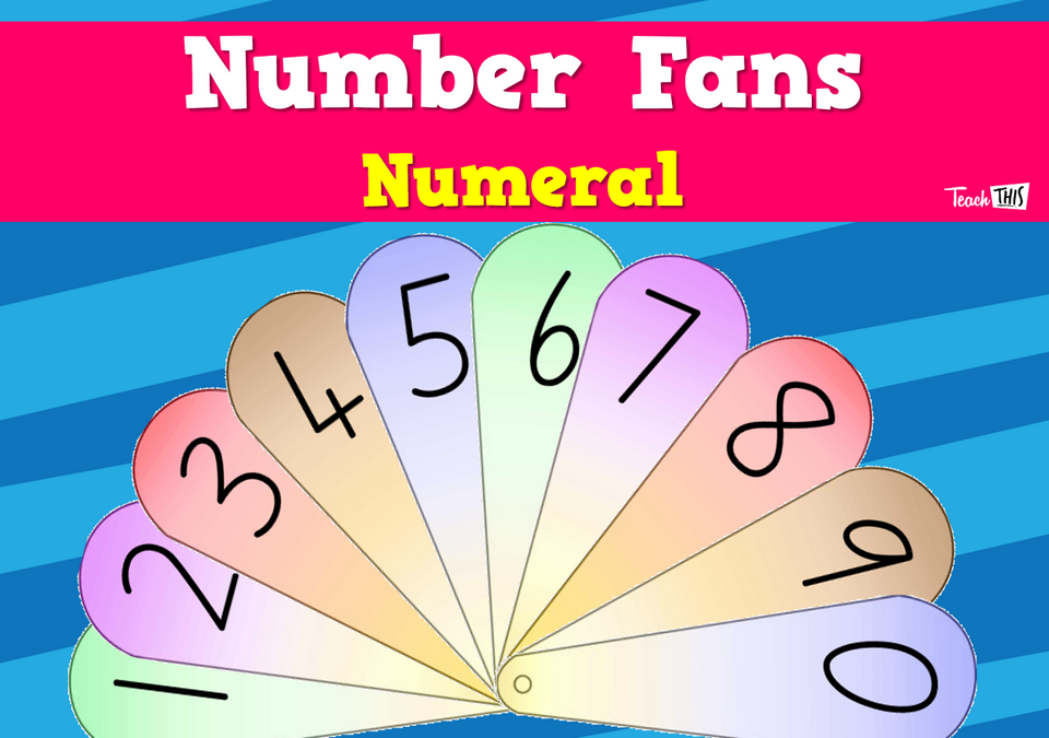 Number Fans - Numerals