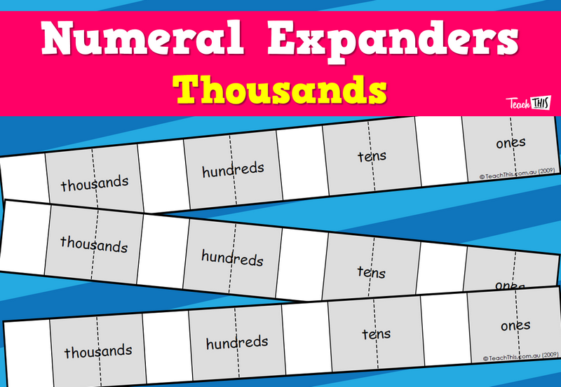 Numeral Expanders - Thousands
