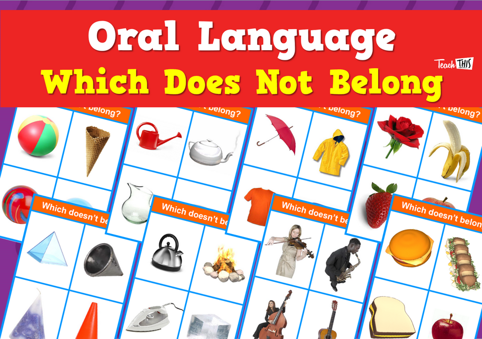 Oral Language - Which Does Not Belong