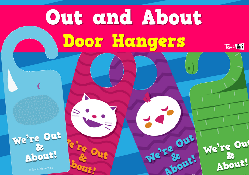 Out and About Door Hangers