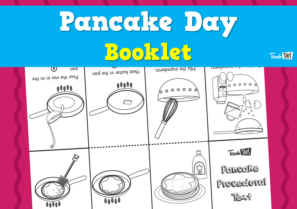 Pancake Day Booklet