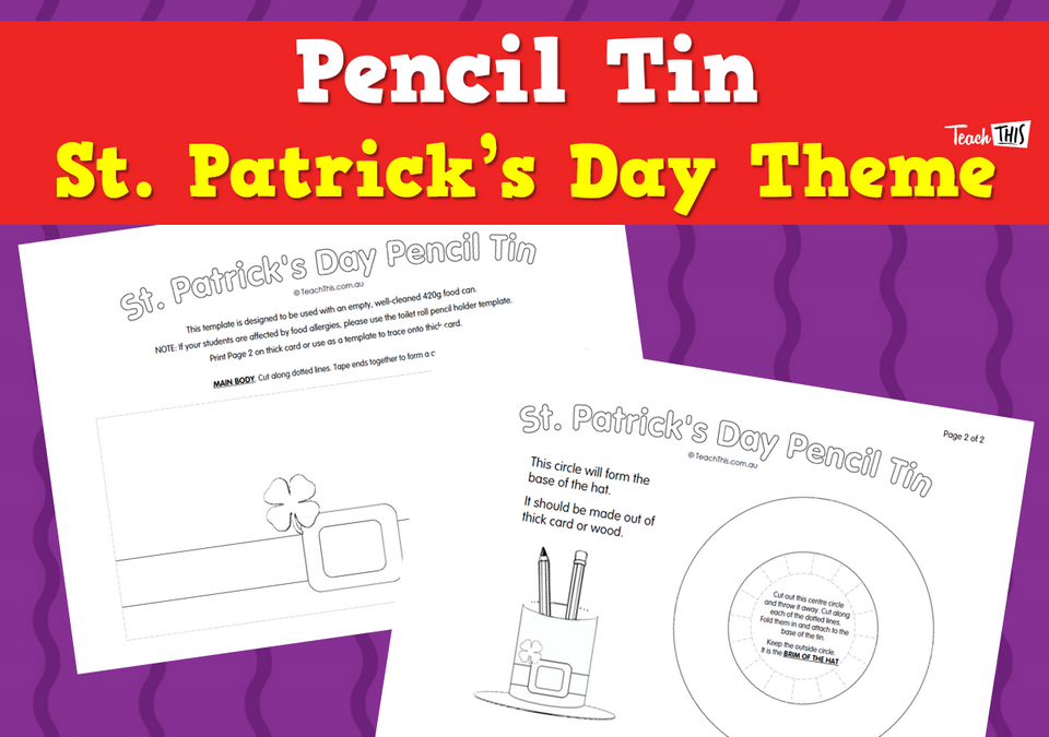 Pencil Tin