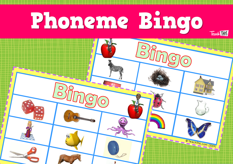 Phoneme Bingo