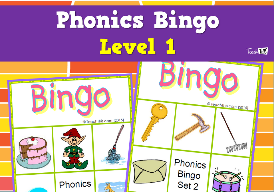 Phonics Bingo Level 1