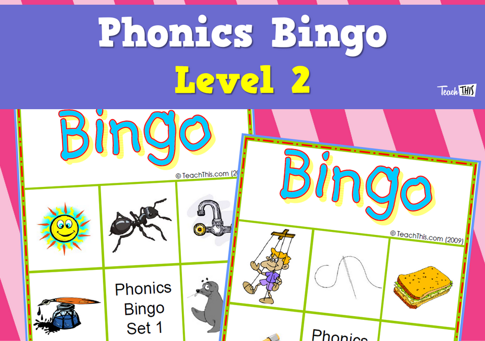 Phonics Bingo Level 2