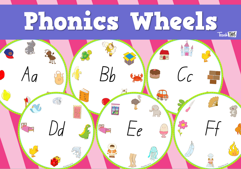 Phonics Wheels