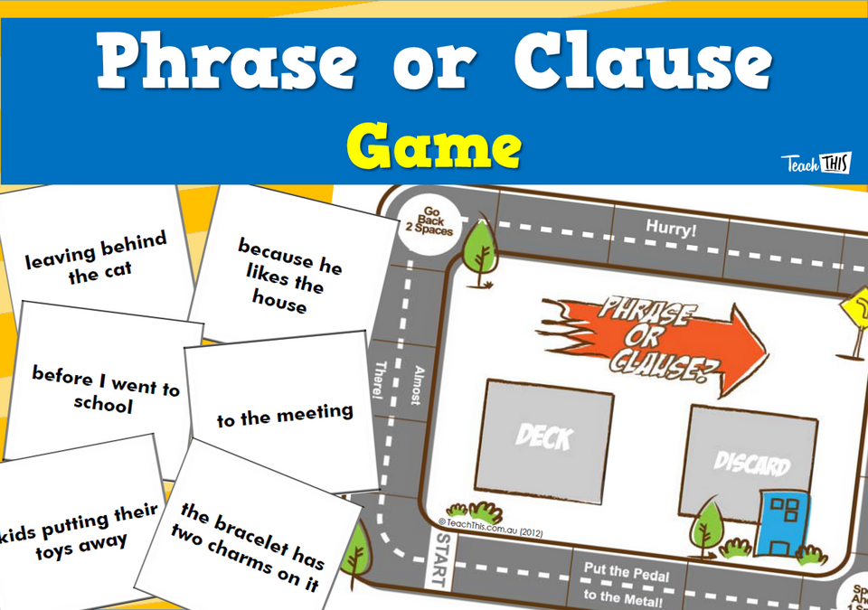 Phrase or Clause Game