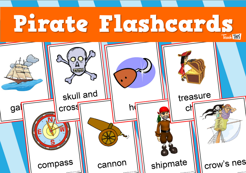 Pirate Flashcards