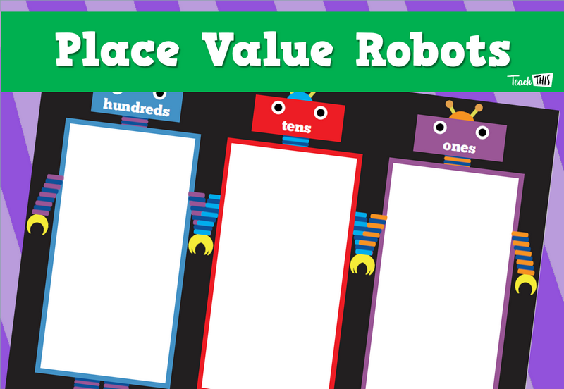 Place Value Robots