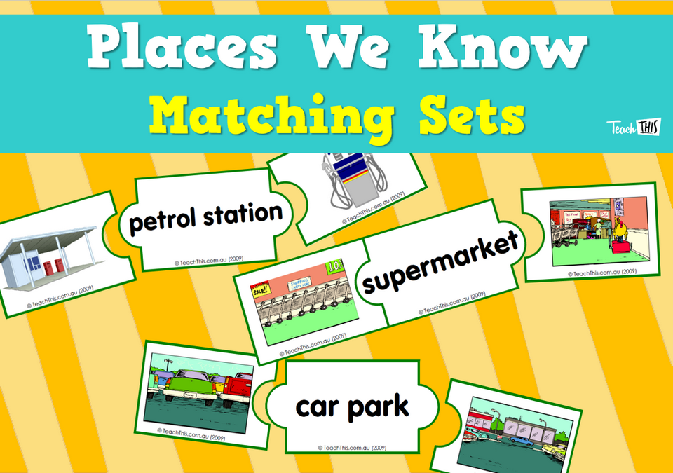 Places We Know - Matching Sets