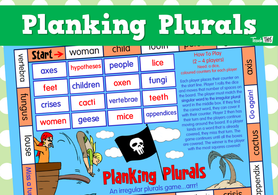 Planking Plurals