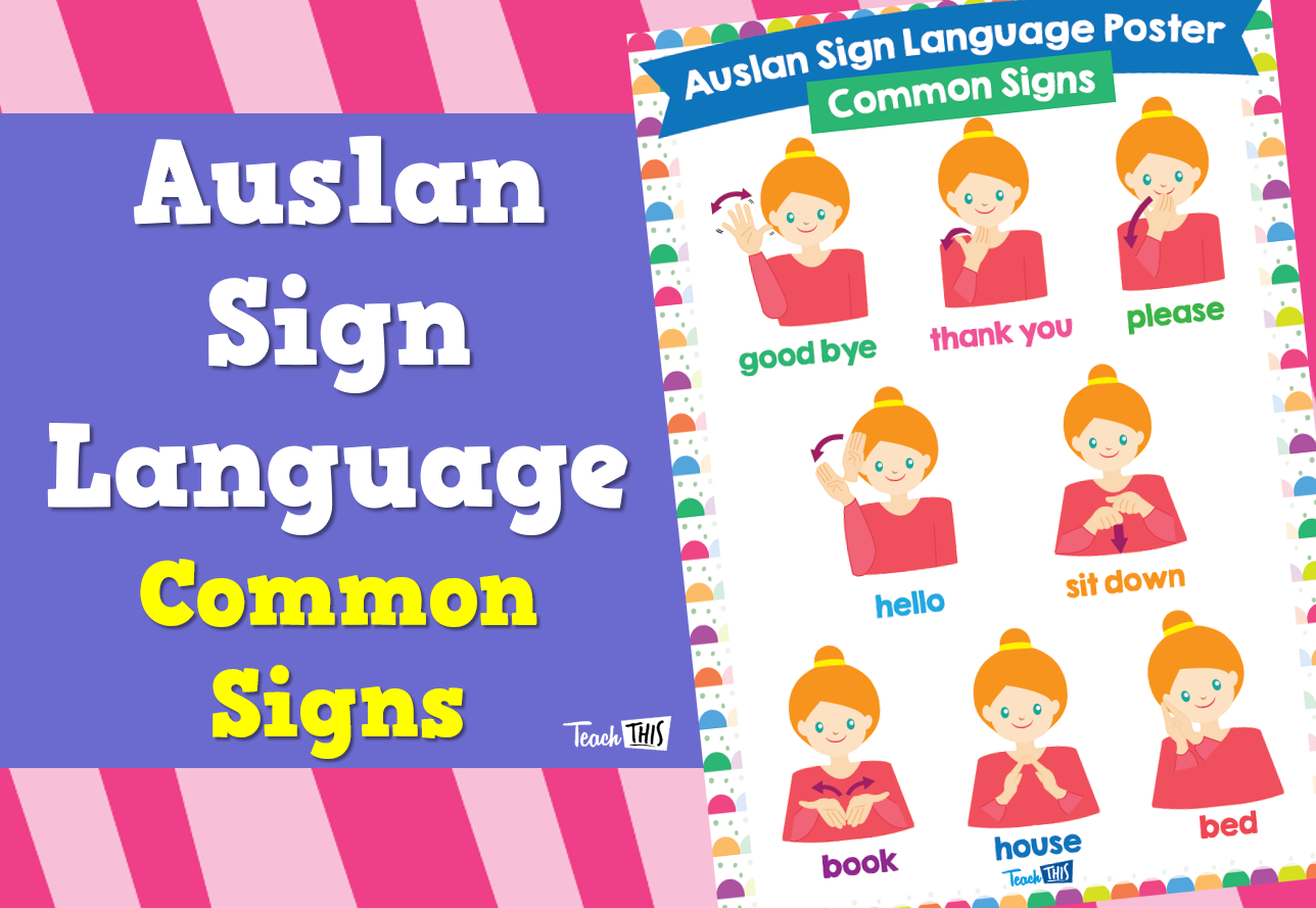 Auslan Sign Language - Words