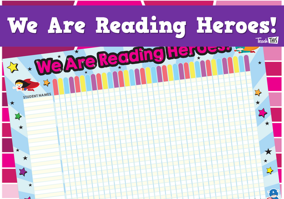 We Are Reading Heroes