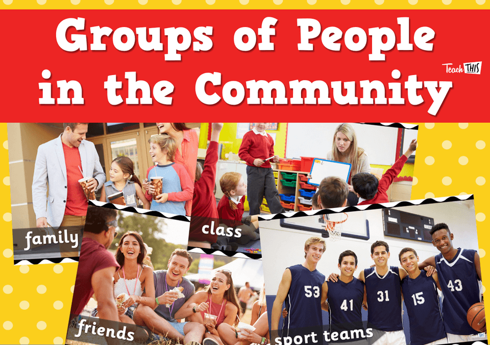 Groups Of People In The Community