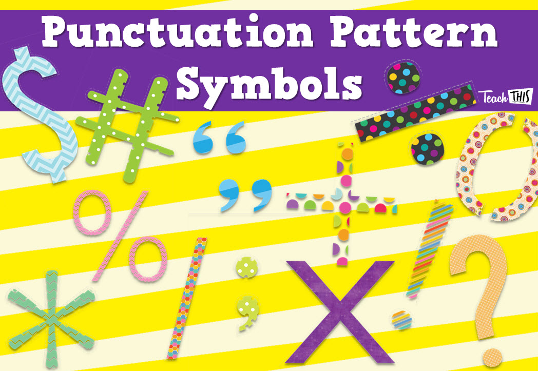 Punctuation Pattern Symbols