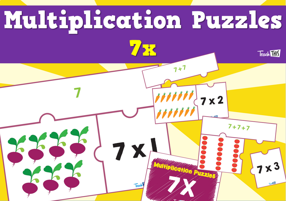 Multiplication Puzzle 7x