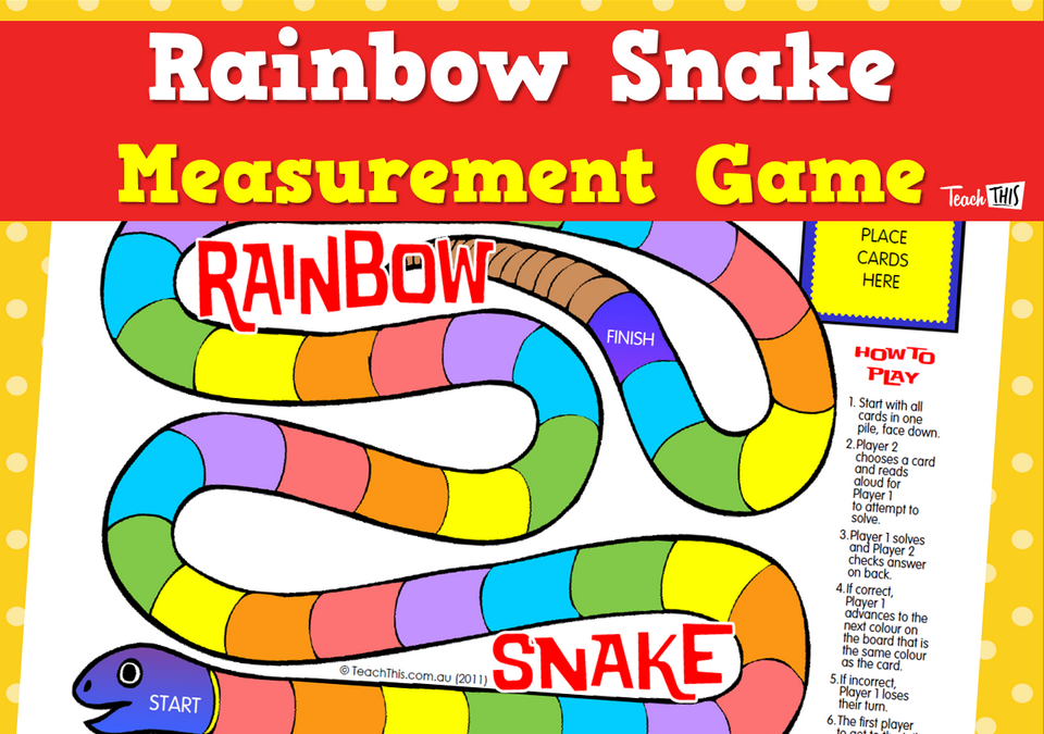Rainbow Snake Game - Measurement