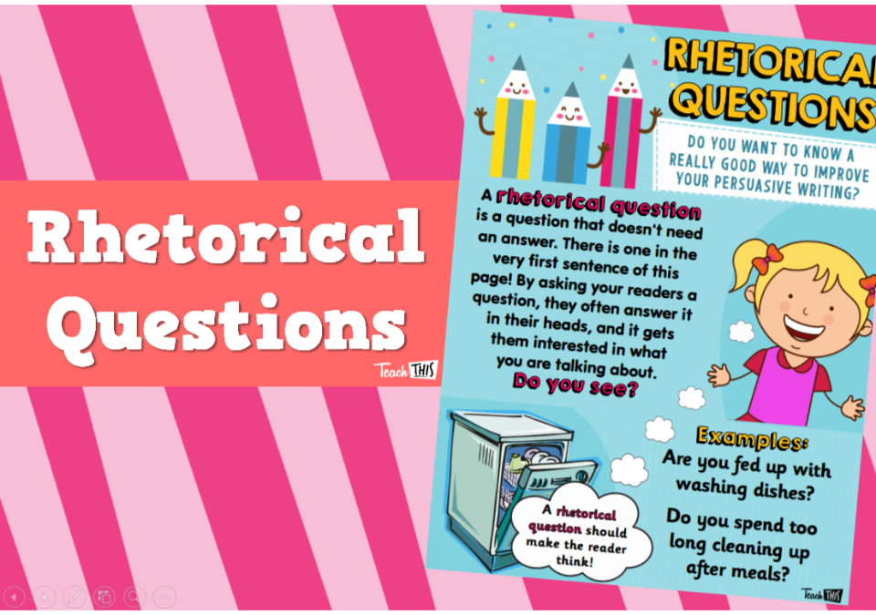 Rhetorical Questions Poster