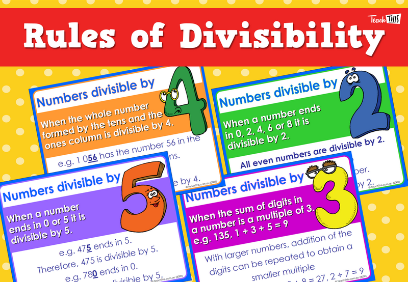 Rules of Divisibility