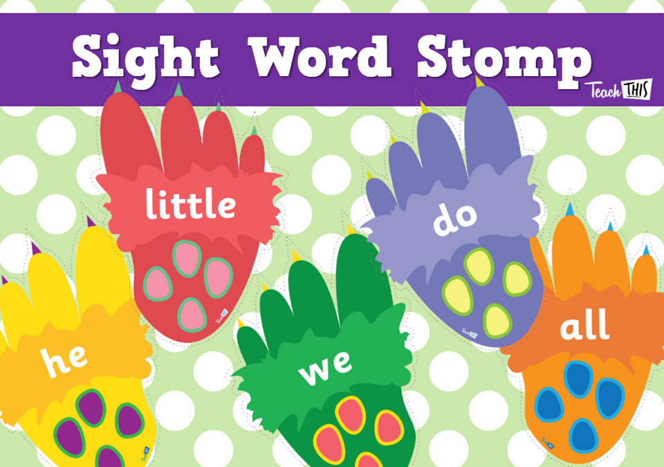 Sight Word - Stomp