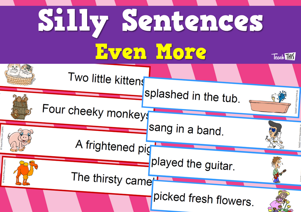 Silly Sentences - Even More
