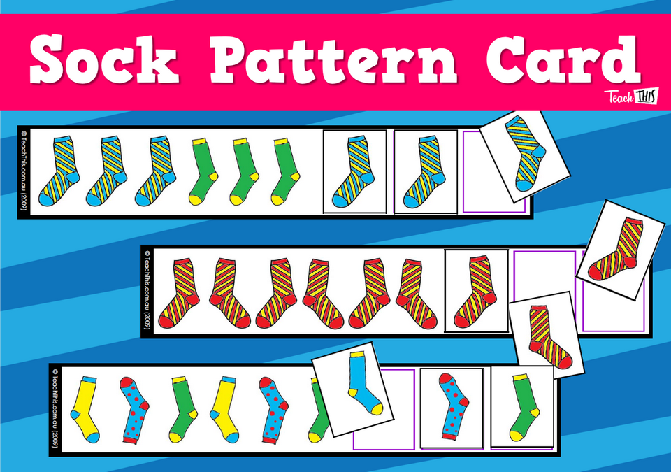 Sock Pattern Cards
