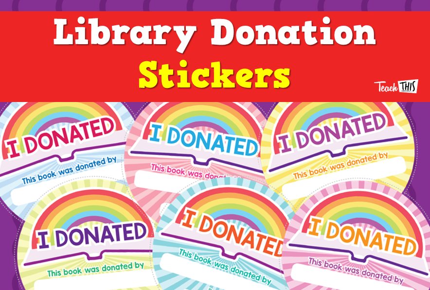 Sticker Library Donation